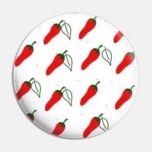 Red hot chilli paper Pin