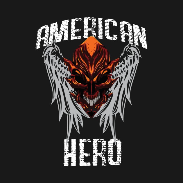 American Hero T-Shirt by Tzone