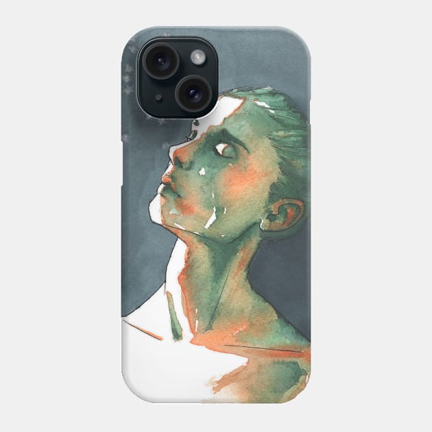 No One Loves The Light Like A Blind Man Phone Case by PiecesOfCait