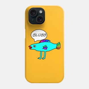 Walking Fish Phone Case