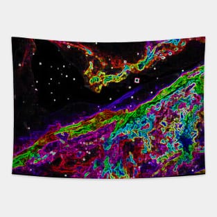 Black Panther Art - Glowing Edges 455 Tapestry