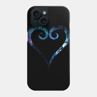 Kingdom Hearts Heart grunge galaxy Phone Case