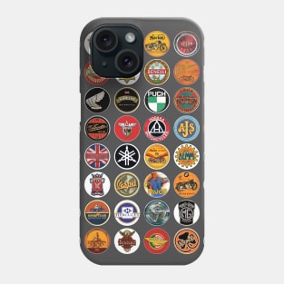 Vintage Motorcycles of the world Phone Case