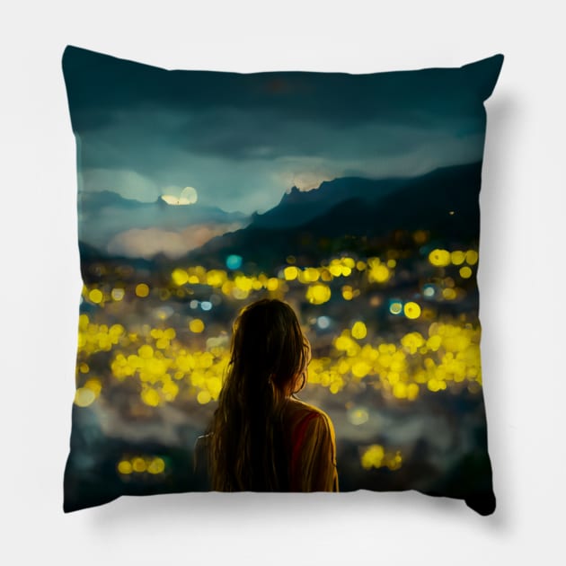 Solitude Pillow by Artsy2Day