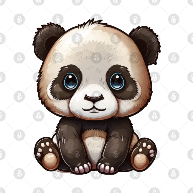 This baby panda cartoon is too adorable to handle by Pixel Poetry