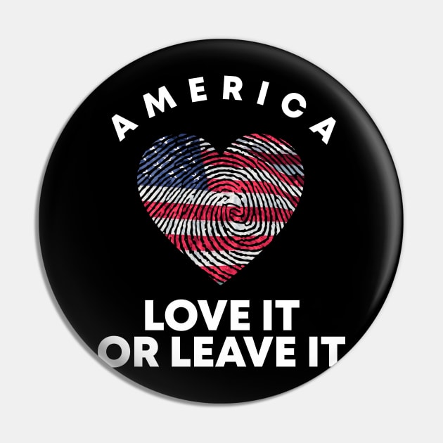 America Pin by MaikaeferDesign