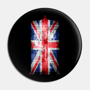 Tardis Union Jack Pin