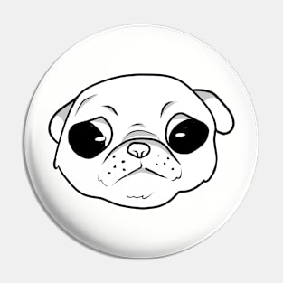 Depression Doggo Pin