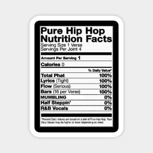 Pue Hip Hop Nutrition Magnet