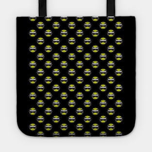 Chess Logo in Black, White and Yellow Pattern Tote