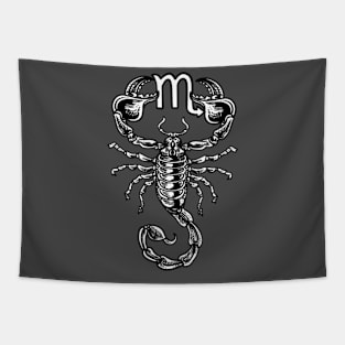 Scorpio 8th Astrological Sign Tapestry