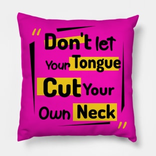 Positive Quotes Pillow