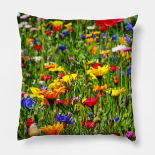 Flower meadow Pillow