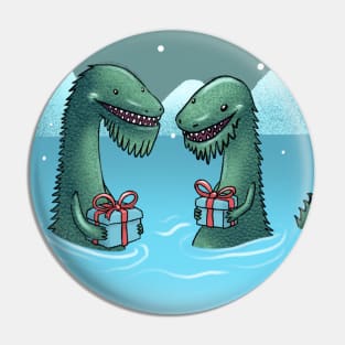 Loch Ness gift exchange Pin