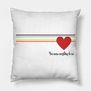 Retro - Heart Love Minimalism Pillow