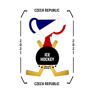 Ice Hockey 2021 Czech Republic Fan T-Shirt Present T-Shirt