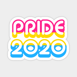 Pansexual Pride Flag 2020 Magnet