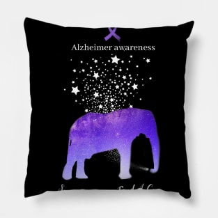 Alzheimer Awareness Spread The Hope Find A Cure Gift Pillow