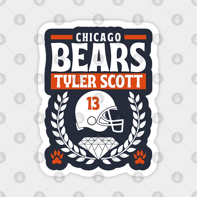 Chicago Bears Tyler Scott 13 Edition 2 Magnet by Astronaut.co