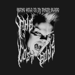 The Lost Boys, Classic Horror, (Black Metal & White) T-Shirt