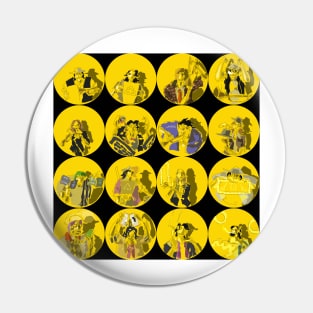 Yellow Hole Homo Sapiens Pin