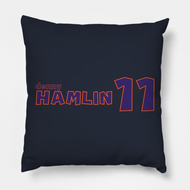 Denny Hamlin '23 Pillow by SteamboatJoe