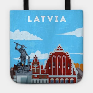 Latvia Tote