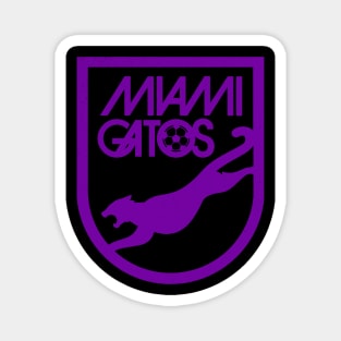 DEFUNCT - Miami Gatos Soccer Magnet