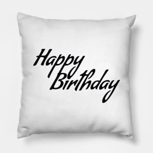 Happy Birthday Pillow