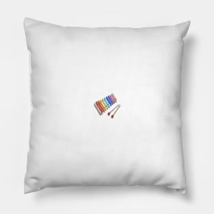 Rainbow Chime Bar Pillow