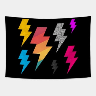 Lightning Bolt mega stickers 02 Tapestry