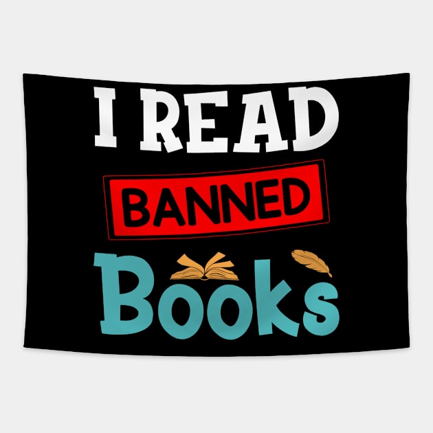 I read banned books Tapestry by AdelDa