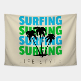 SURFING LIFE STYLE Tapestry