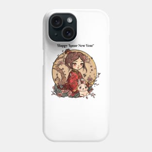 Year of the Rabbit (design option number 2) Phone Case