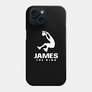 James Custom Player Basketball Your Name The King Phone Case