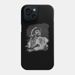 Merle haggard // Retro poster Phone Case