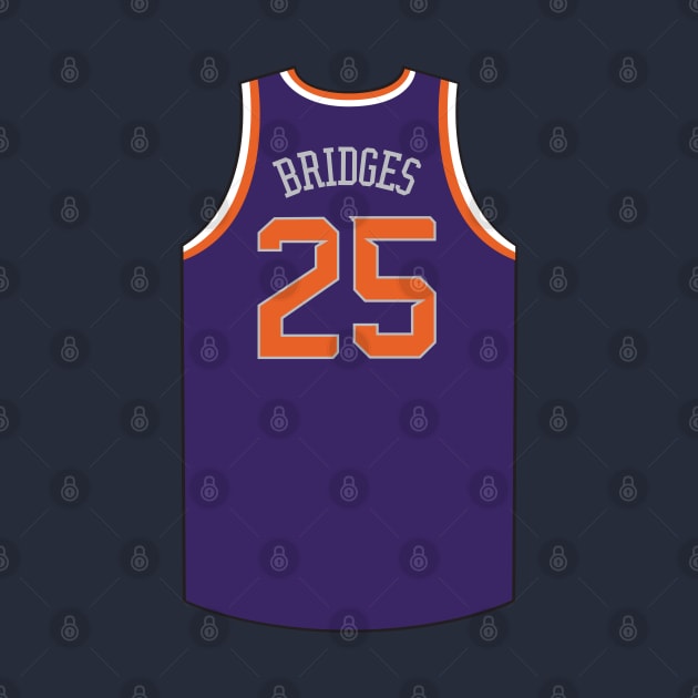 Mikal Bridges Phoenix Jersey Qiangy by qiangdade