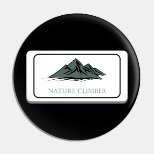 Nature Climber Pin