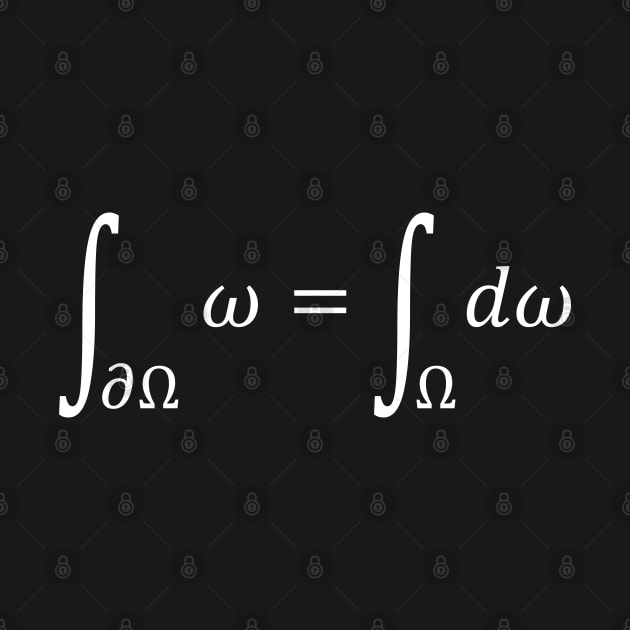 Generalized Stokes Theorem Equation by ScienceCorner