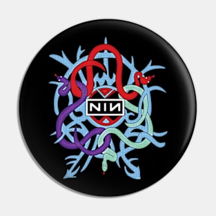 nine inch nails band Pin