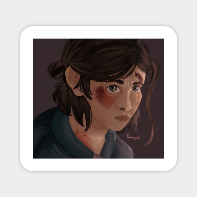 Ellie Williams Magnet by Aveetheavatar