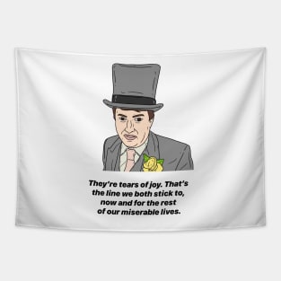 MARK CORRIGAN | TEARS OF JOY Tapestry