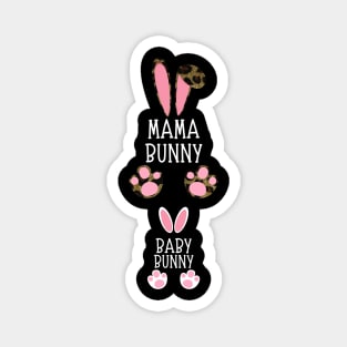 Mama Bunny Baby Bunny Cute Mom To Be Easter Magnet