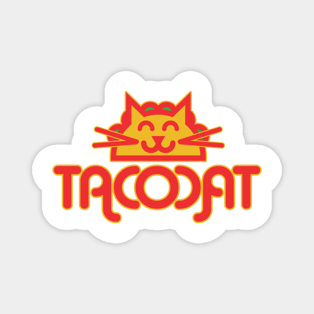 Taco Cat Magnet by BRAVOMAXXX