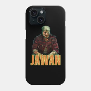 Shahrukh Khan Jawan Movie Tees Phone Case