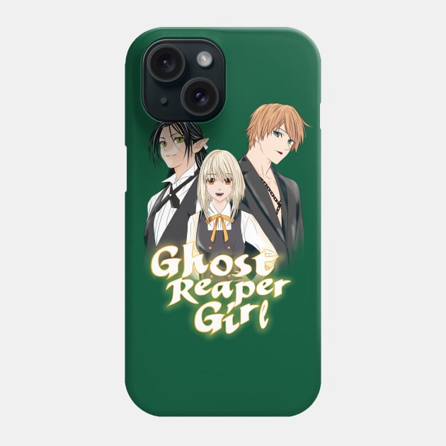 Ghost Reaper Girl Phone Case by Nykos