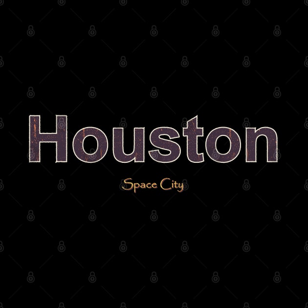 Houston Grunge Text by WE BOUGHT ZOO