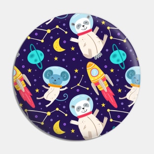 Space friend #01 Design Pin