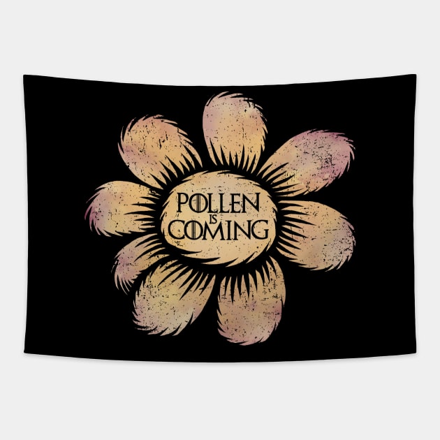 Pollen is Coming Tapestry by kg07_shirts