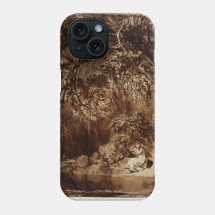 Aesacus and Hesperie, 1816 Phone Case